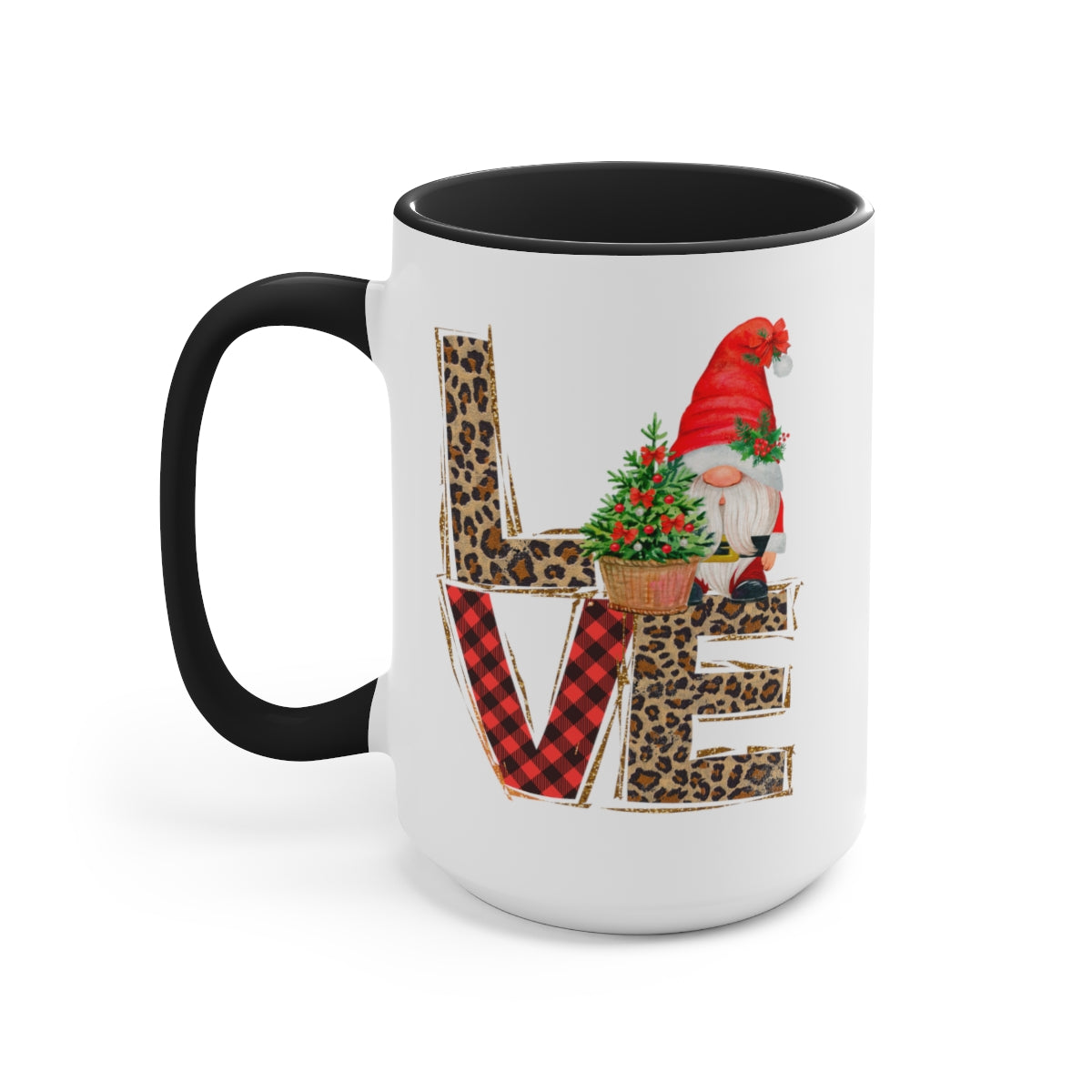 Two-Tone Coffee Mugs, 15oz
