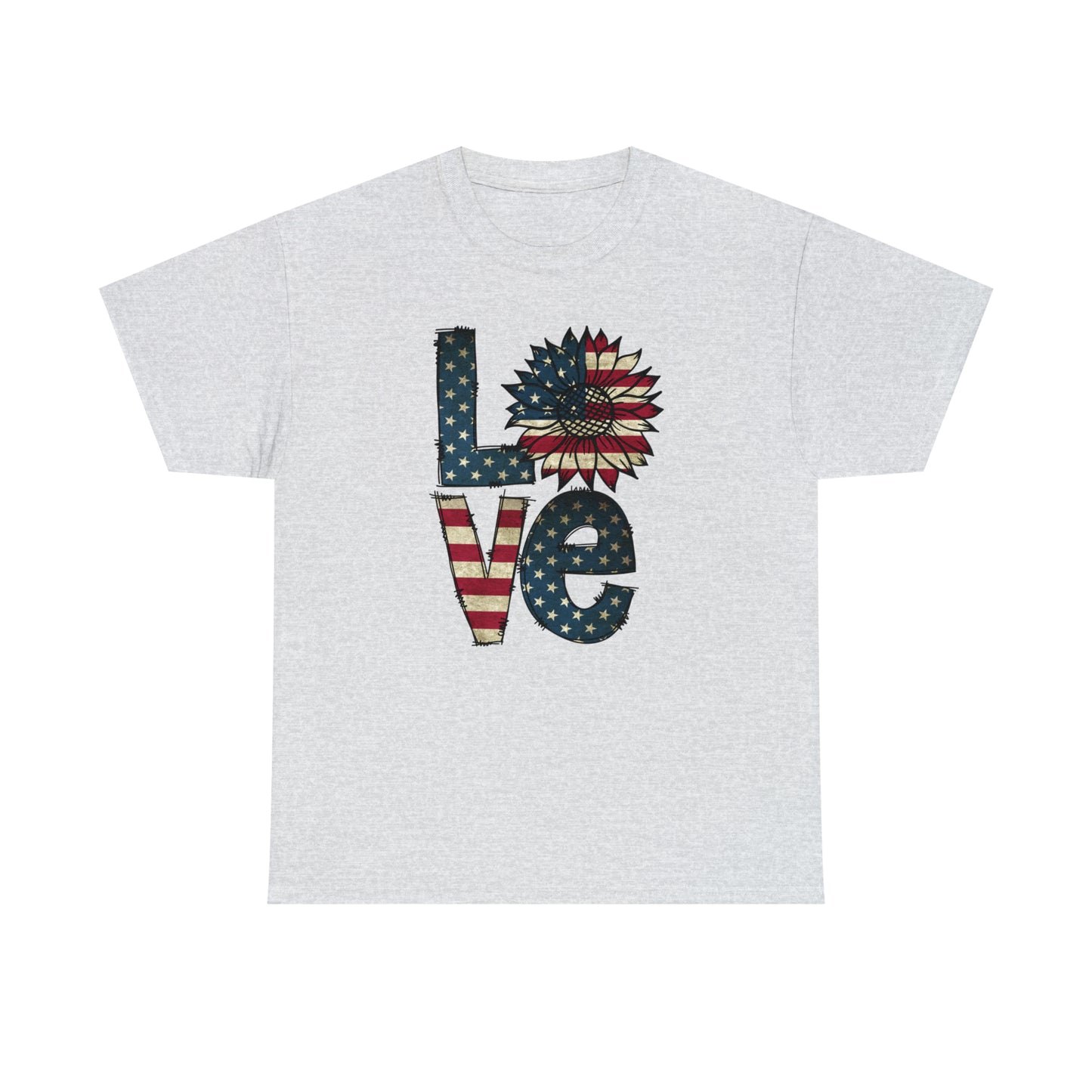 Made with Love & Freedom USA Heavy Cotton Tee
