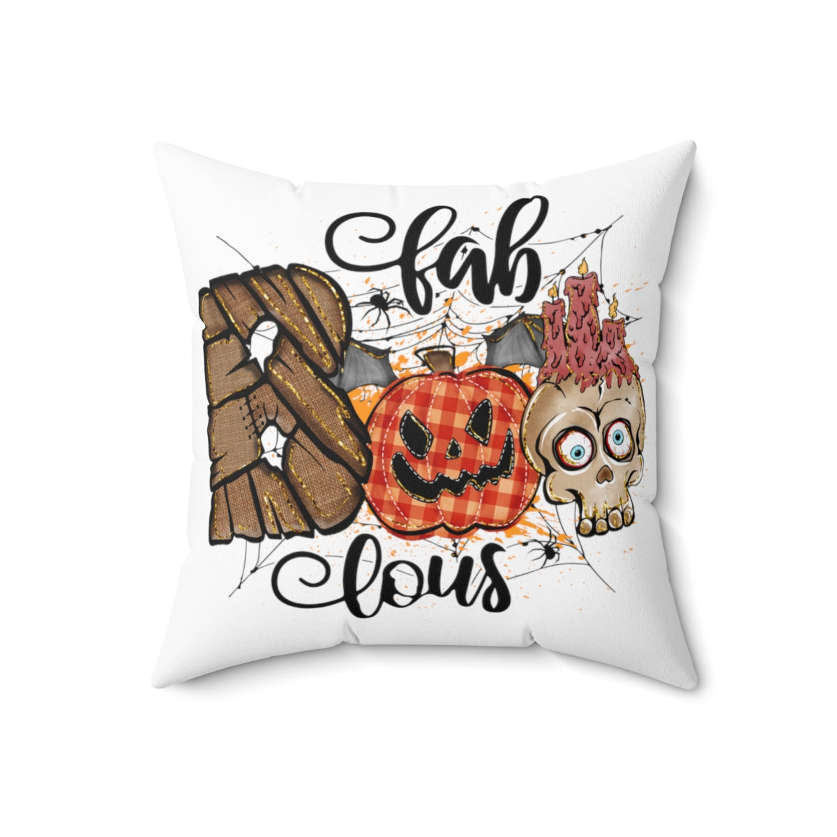 Spun Polyester Square Pillow