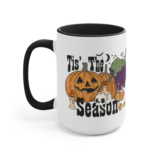 Two-Tone Coffee Mugs, 15oz