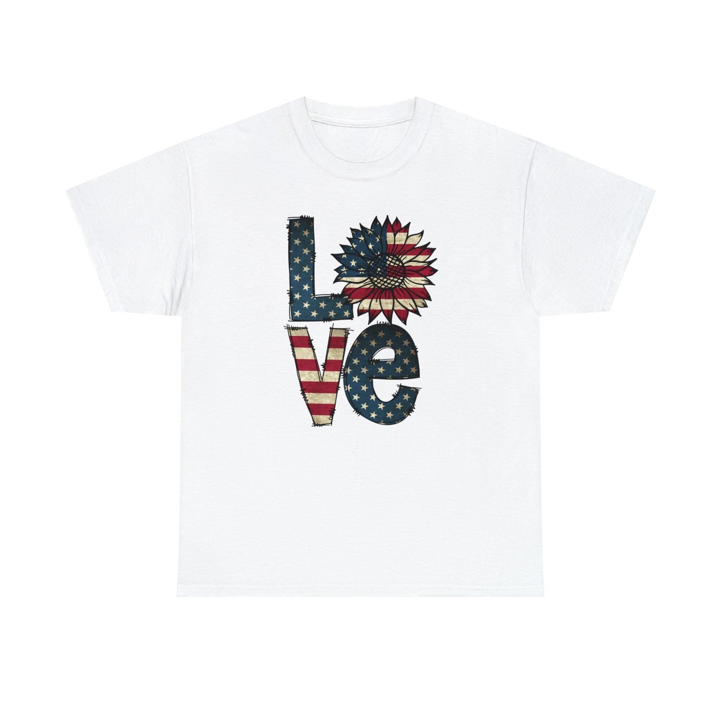 Made with Love & Freedom USA Heavy Cotton Tee