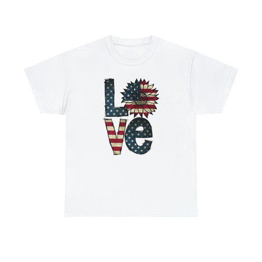 Made with Love & Freedom USA Heavy Cotton Tee