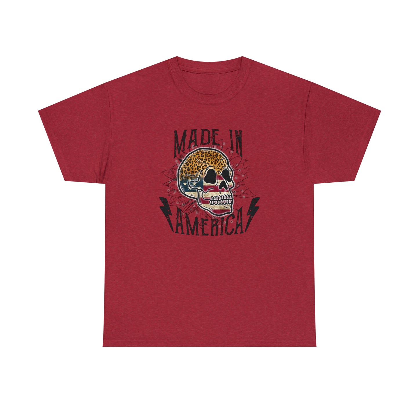 America Skull Graphic Tee