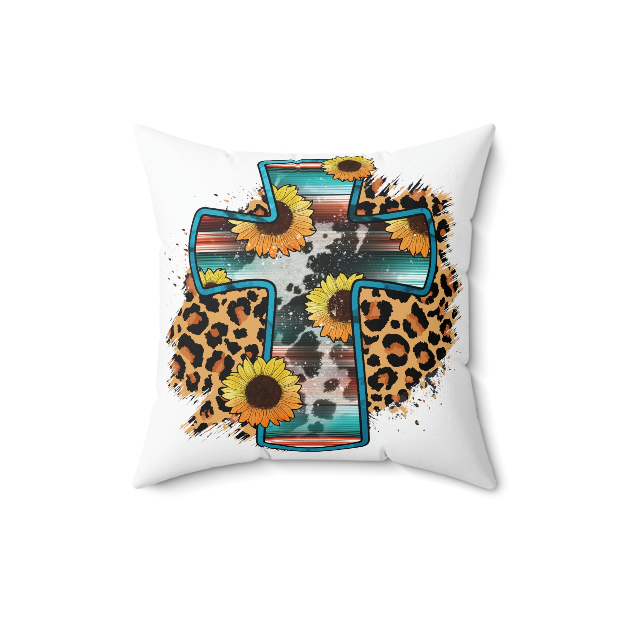 Spun Polyester Square Pillow