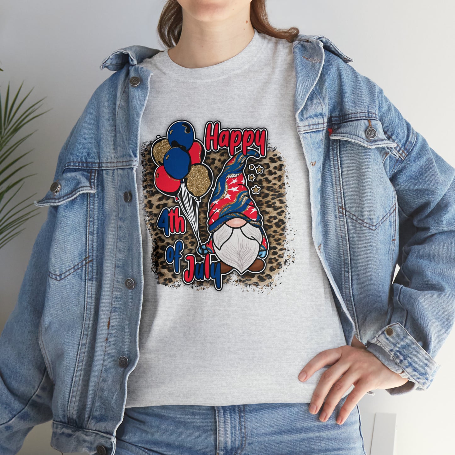 Fourth of July Gnome Graphic Tee