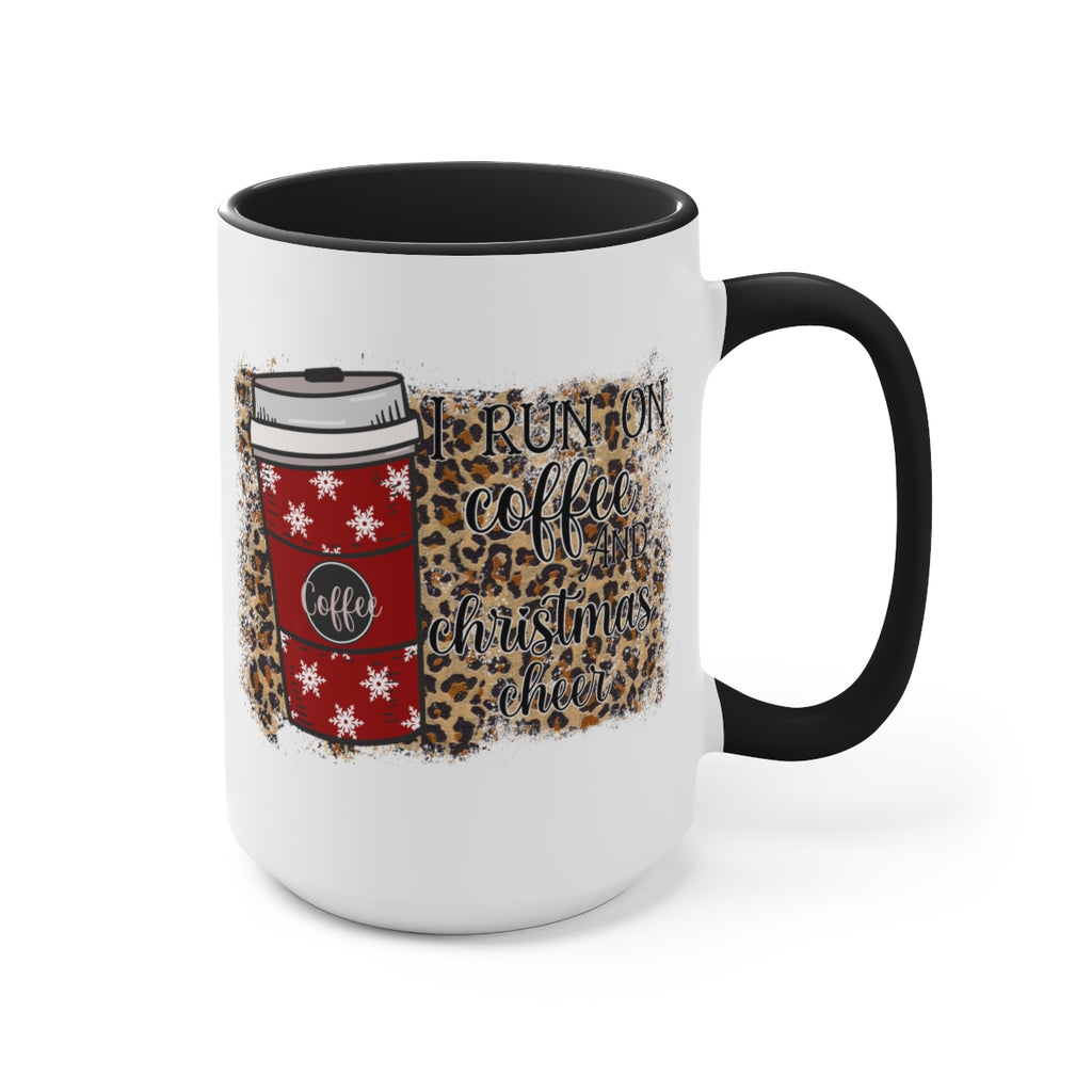 Two-Tone Coffee Mugs, 15oz