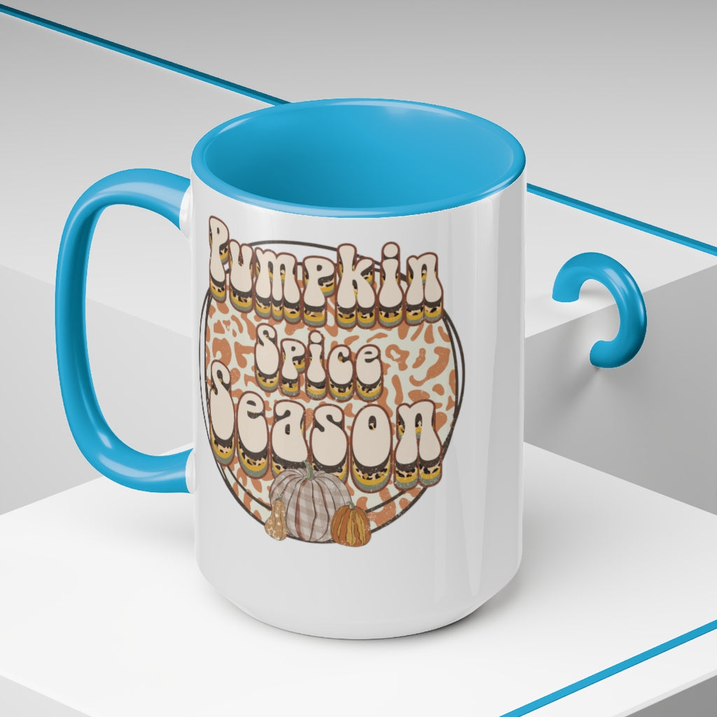 Two-Tone Coffee Mugs, 15oz