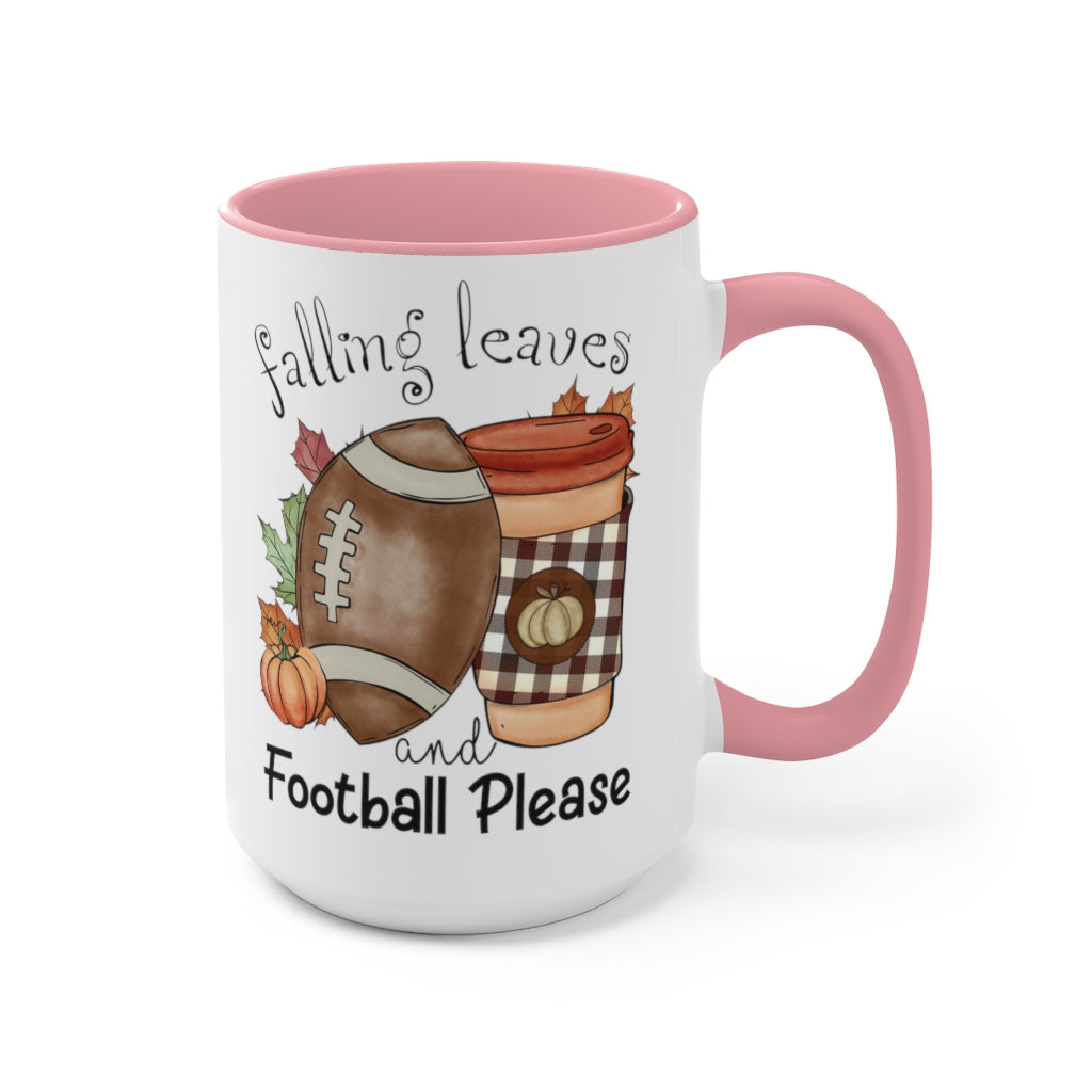 Two-Tone Coffee Mugs, 15oz