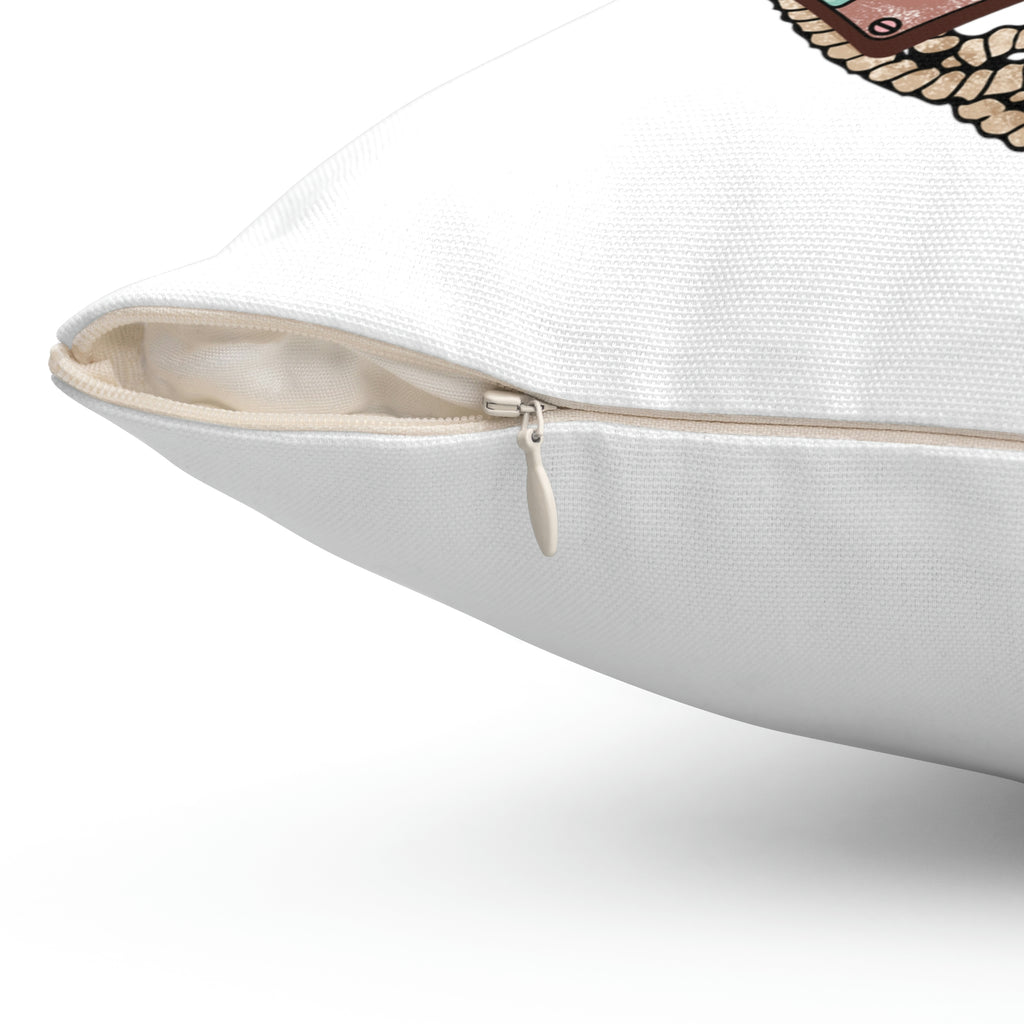 Spun Polyester Square Pillow