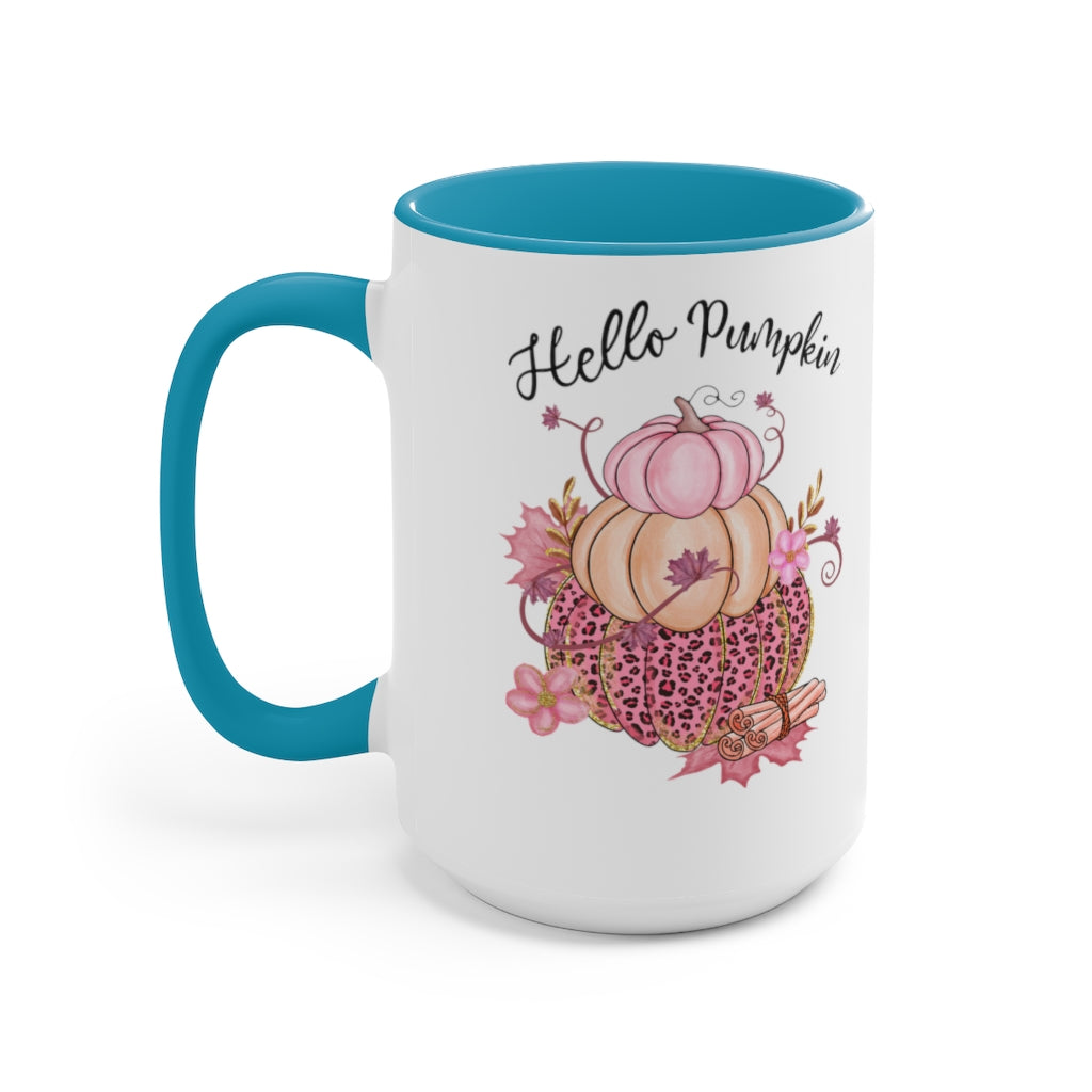 Two-Tone Coffee Mugs, 15oz