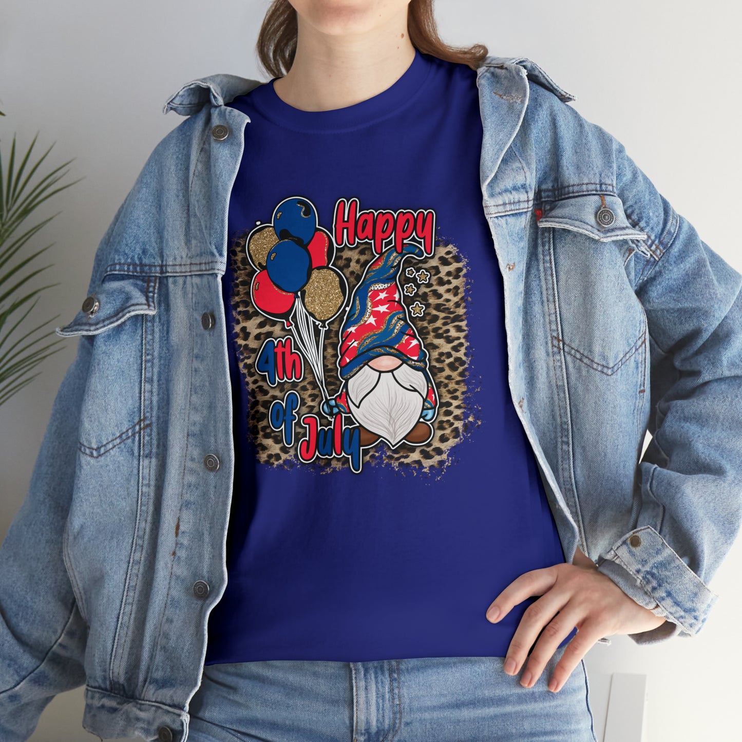 Fourth of July Gnome Graphic Tee