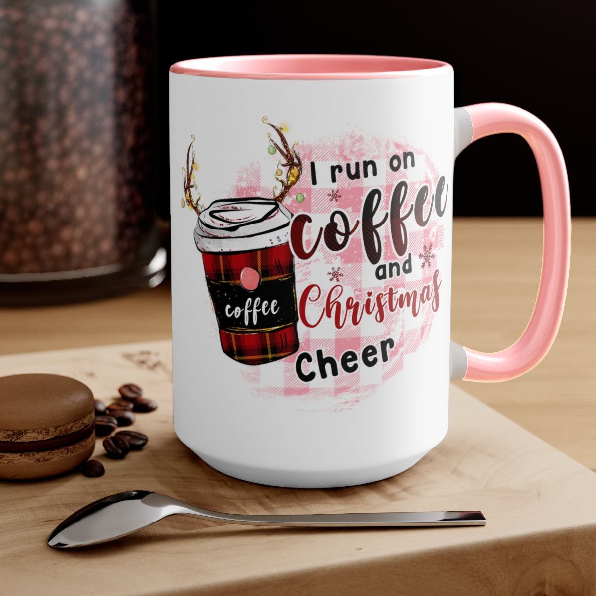 Two-Tone Coffee Mugs, 15oz