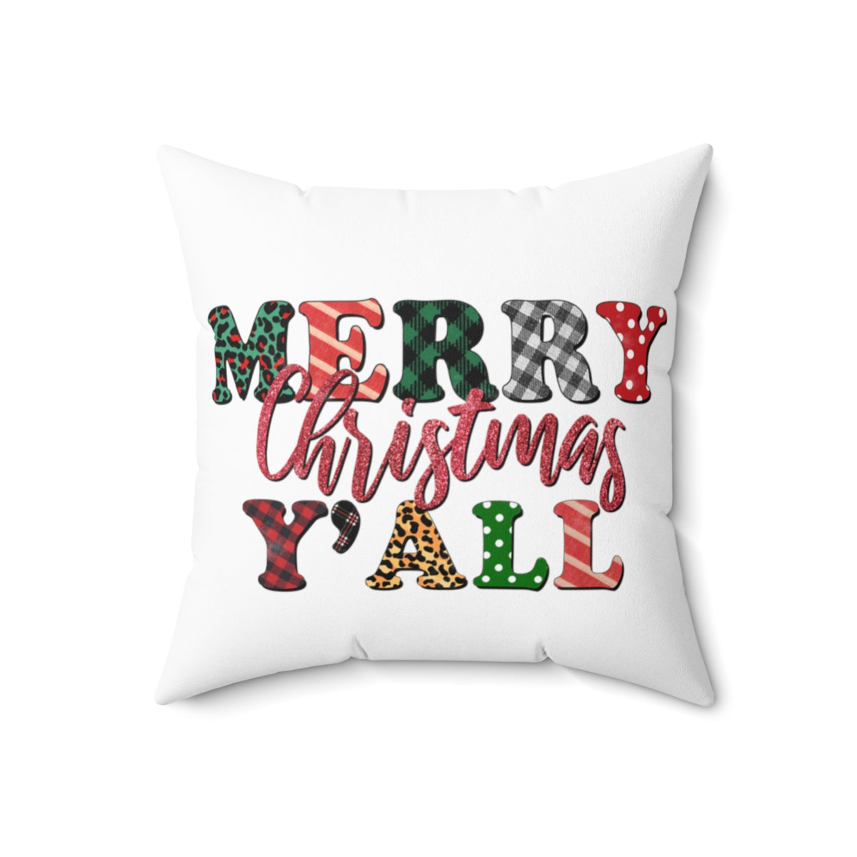 Spun Polyester Square Pillow