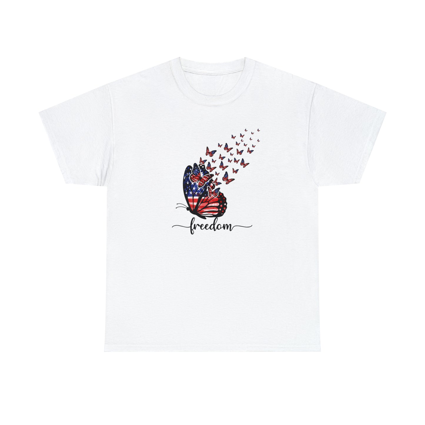 Fourth of July Patriotic Freedom Butterfly