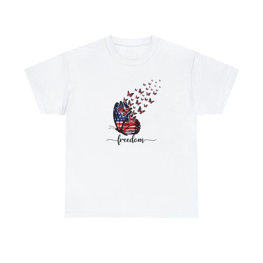 Fourth of July Patriotic Freedom Butterfly