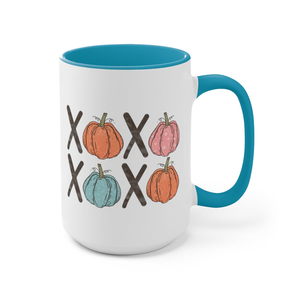 Two-Tone Coffee Mugs, 15oz