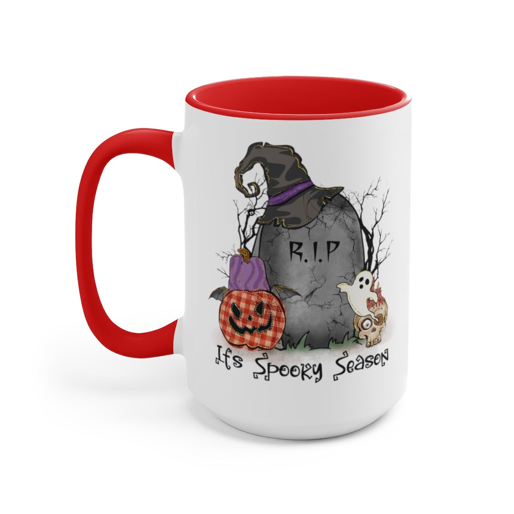 Two-Tone Coffee Mugs, 15oz