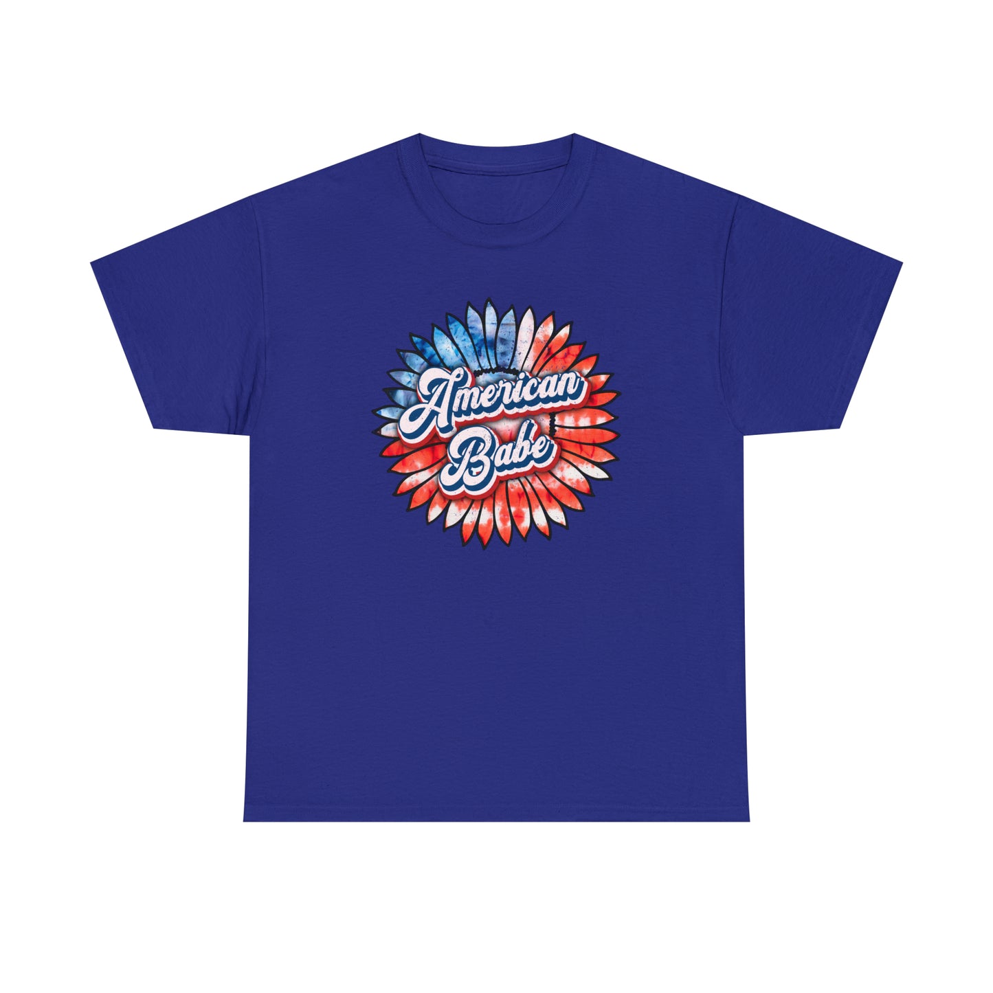 American Babe Patriotic Heavy Cotton Tee