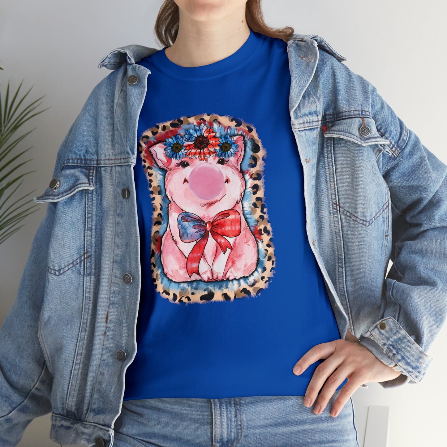 Patriotic Pig Graphic Tee