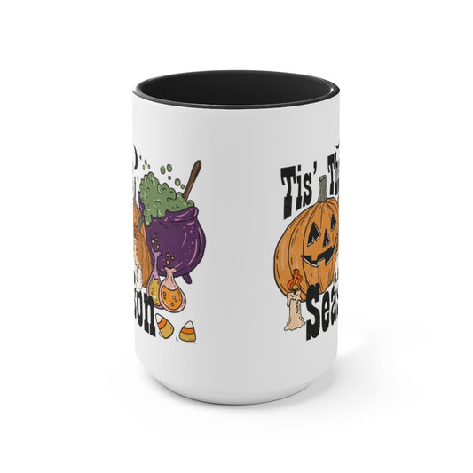 Two-Tone Coffee Mugs, 15oz