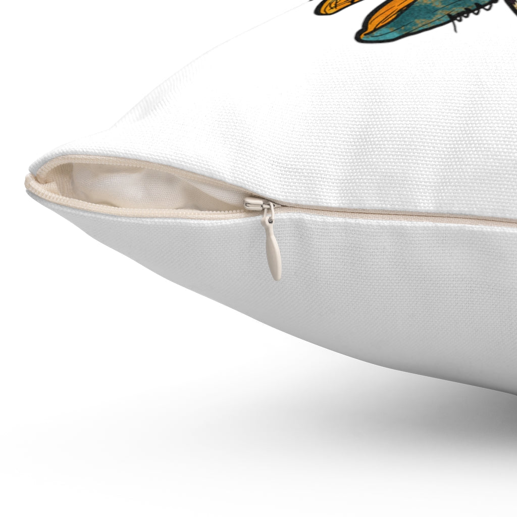 Spun Polyester Square Pillow