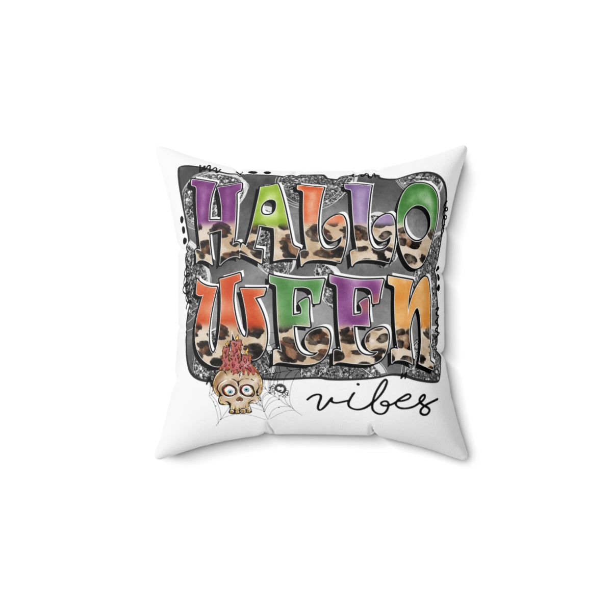 Spun Polyester Square Pillow