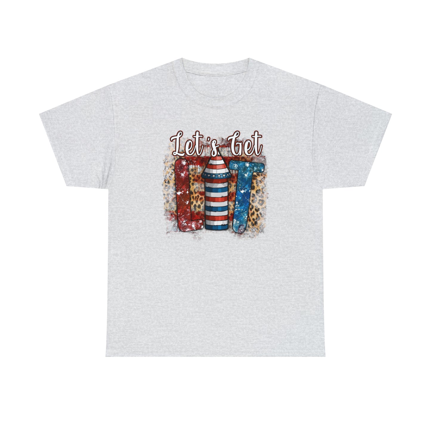 Light Up the Sky Patriotic Heavy Cotton Tee