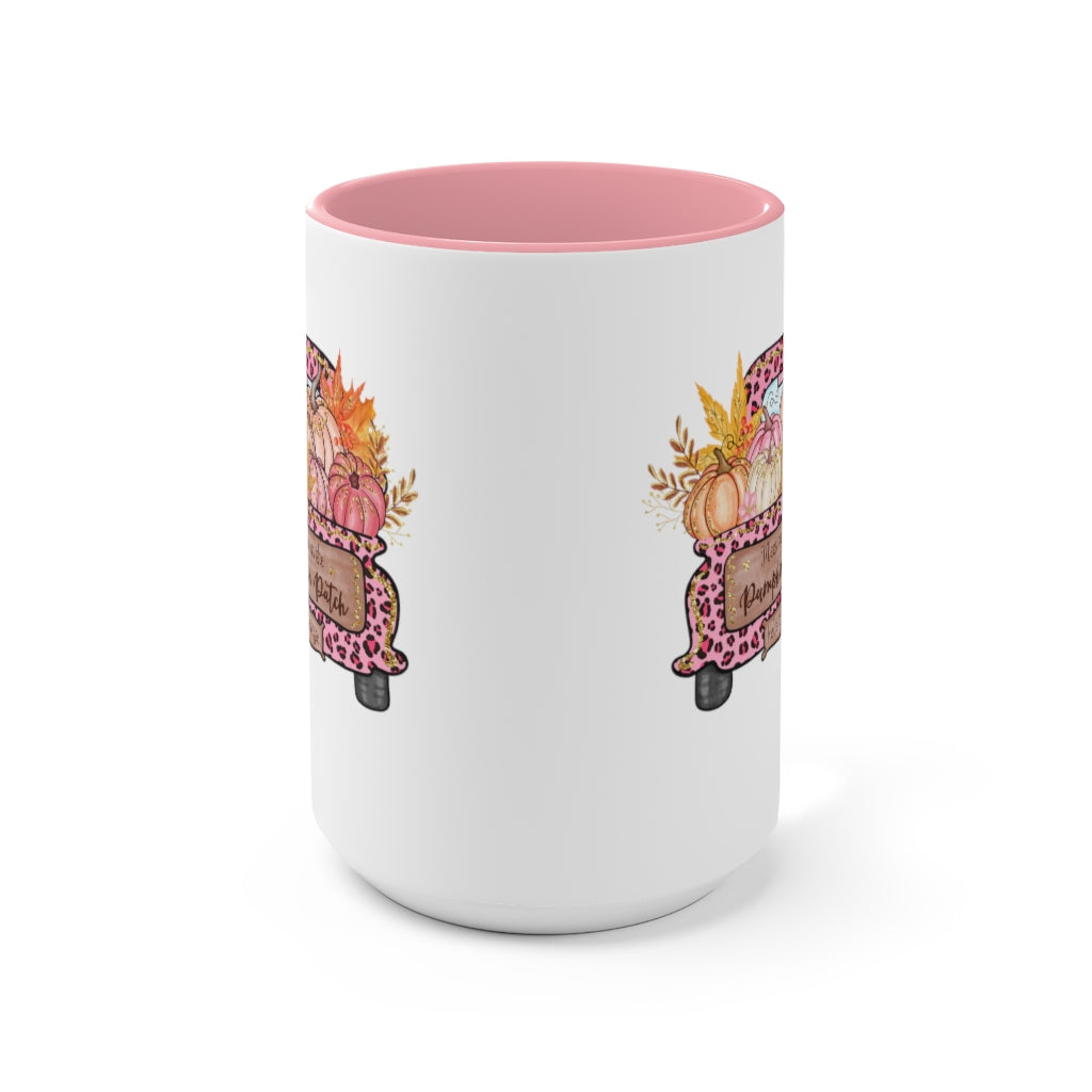 Two-Tone Coffee Mugs, 15oz