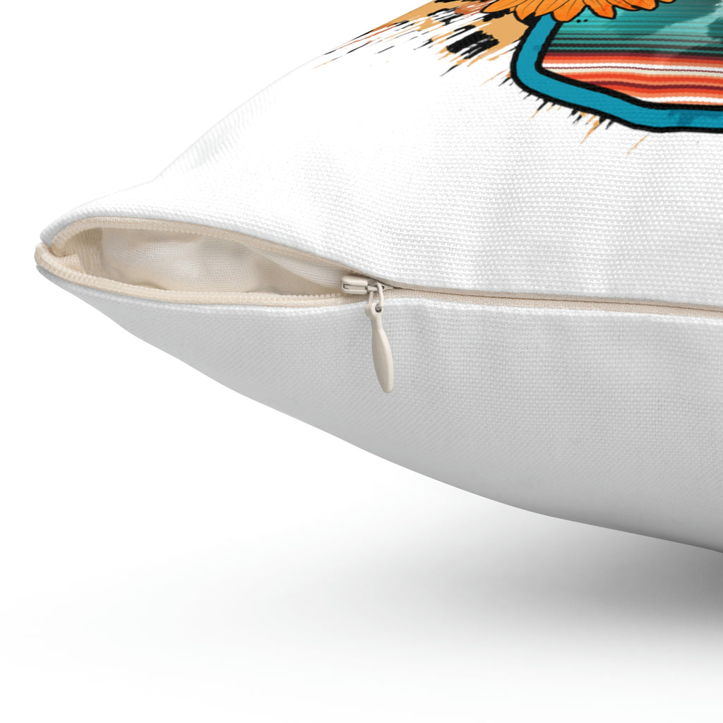 Spun Polyester Square Pillow