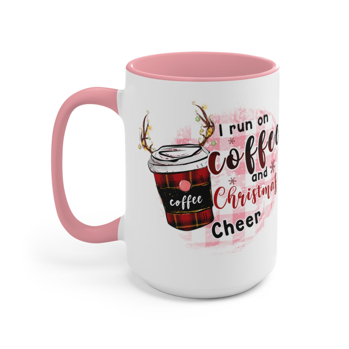 Two-Tone Coffee Mugs, 15oz