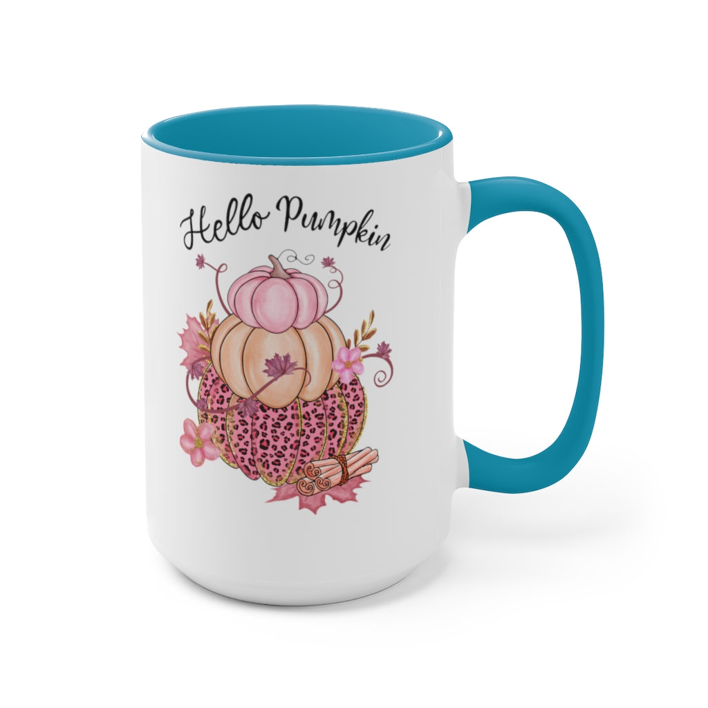Two-Tone Coffee Mugs, 15oz