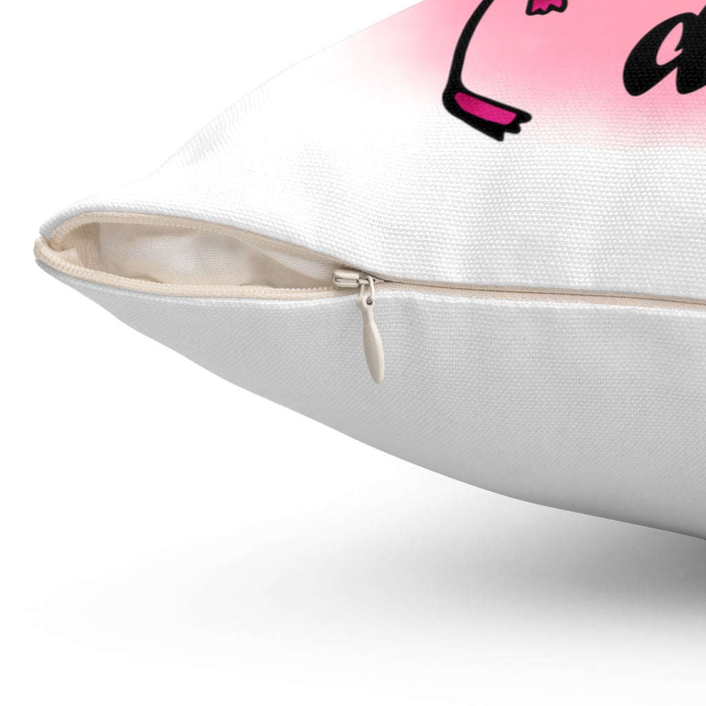 Spun Polyester Square Pillow