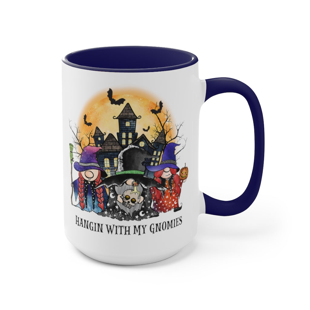 Two-Tone Coffee Mugs, 15oz