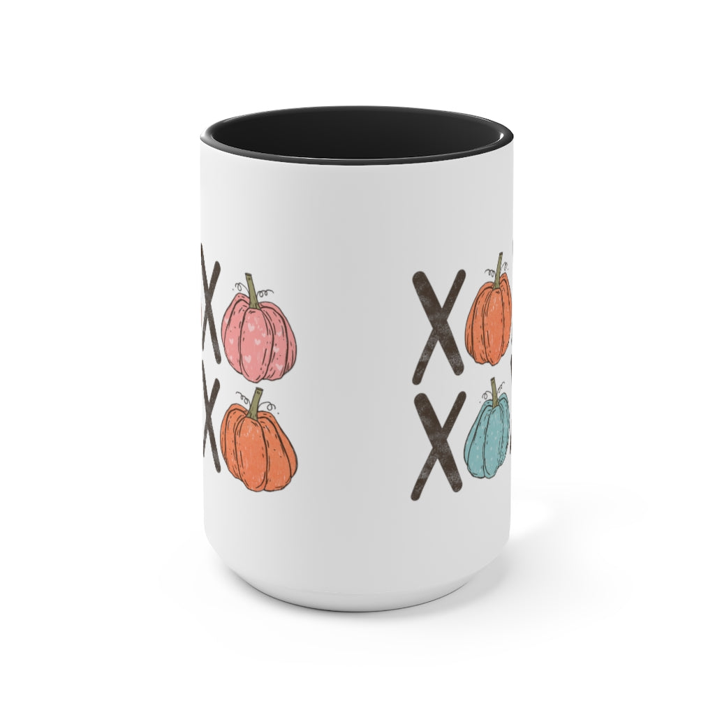 Two-Tone Coffee Mugs, 15oz