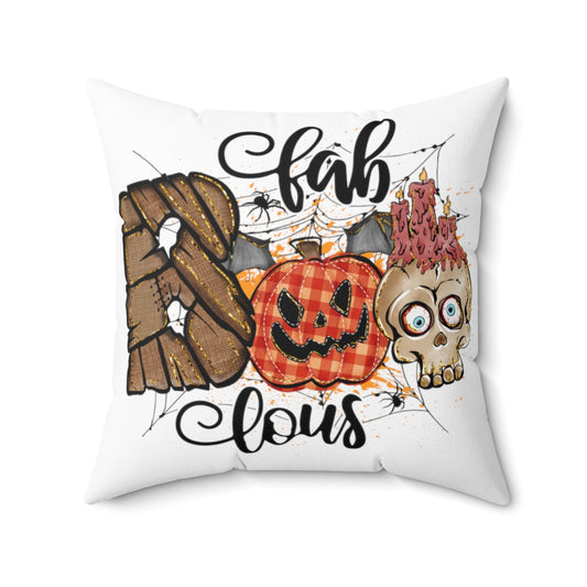 Spun Polyester Square Pillow