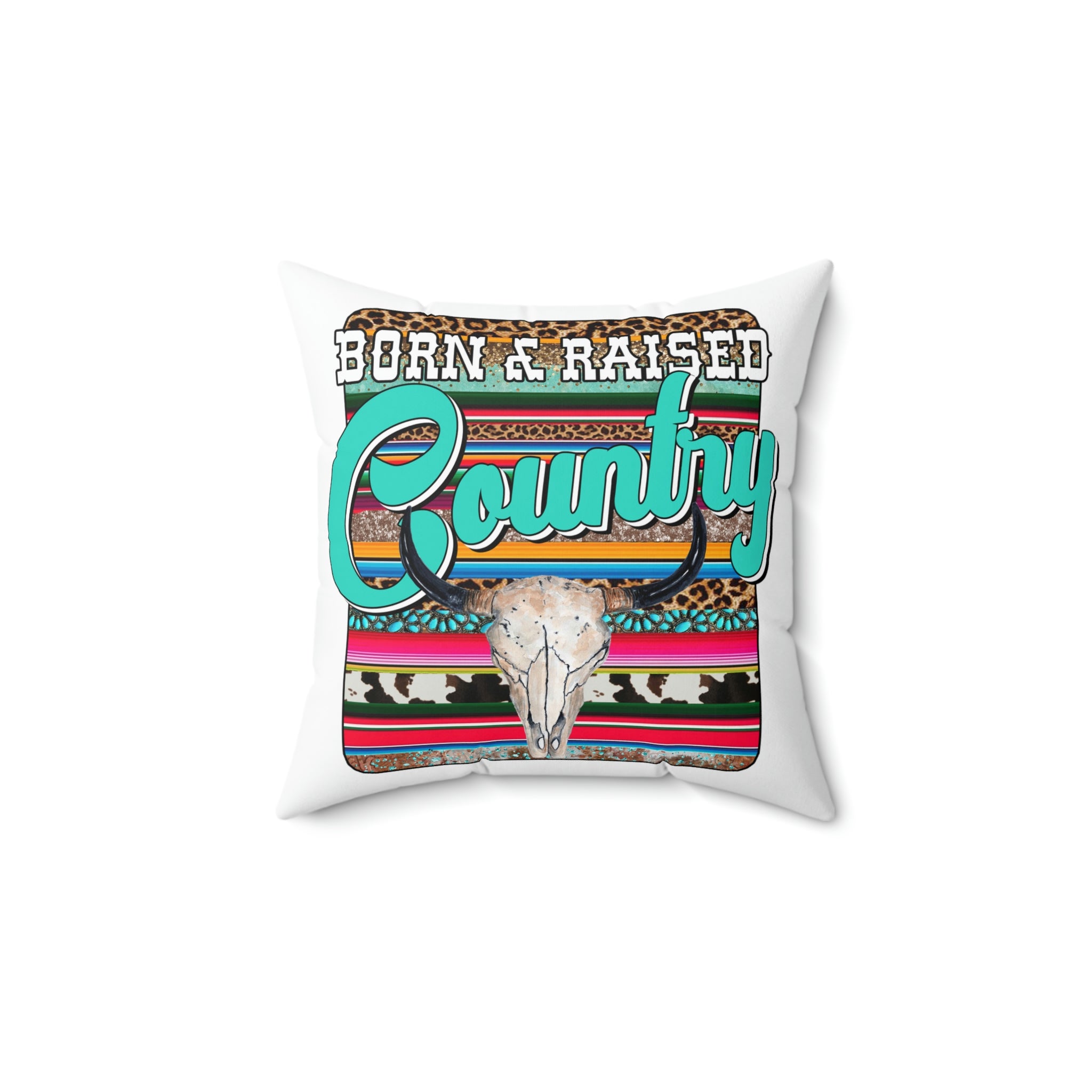 Spun Polyester Square Pillow