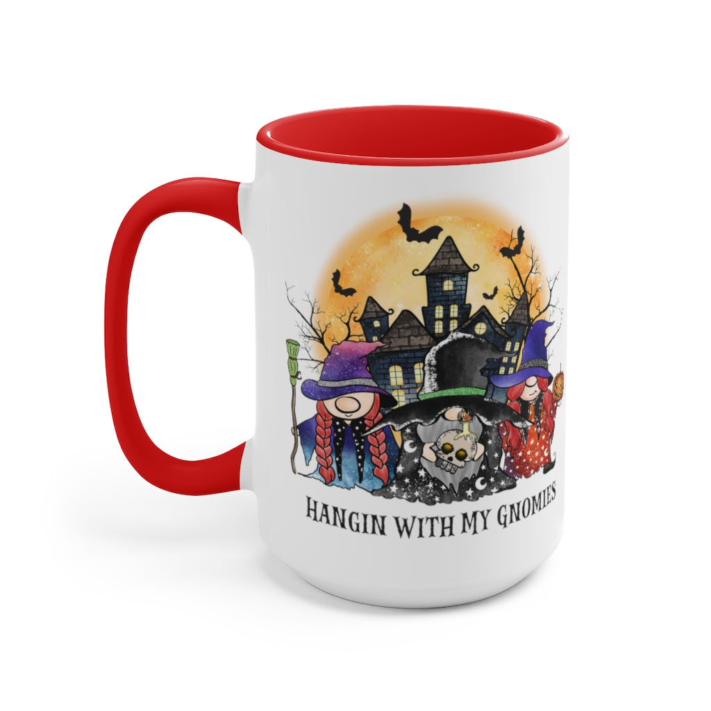 Two-Tone Coffee Mugs, 15oz