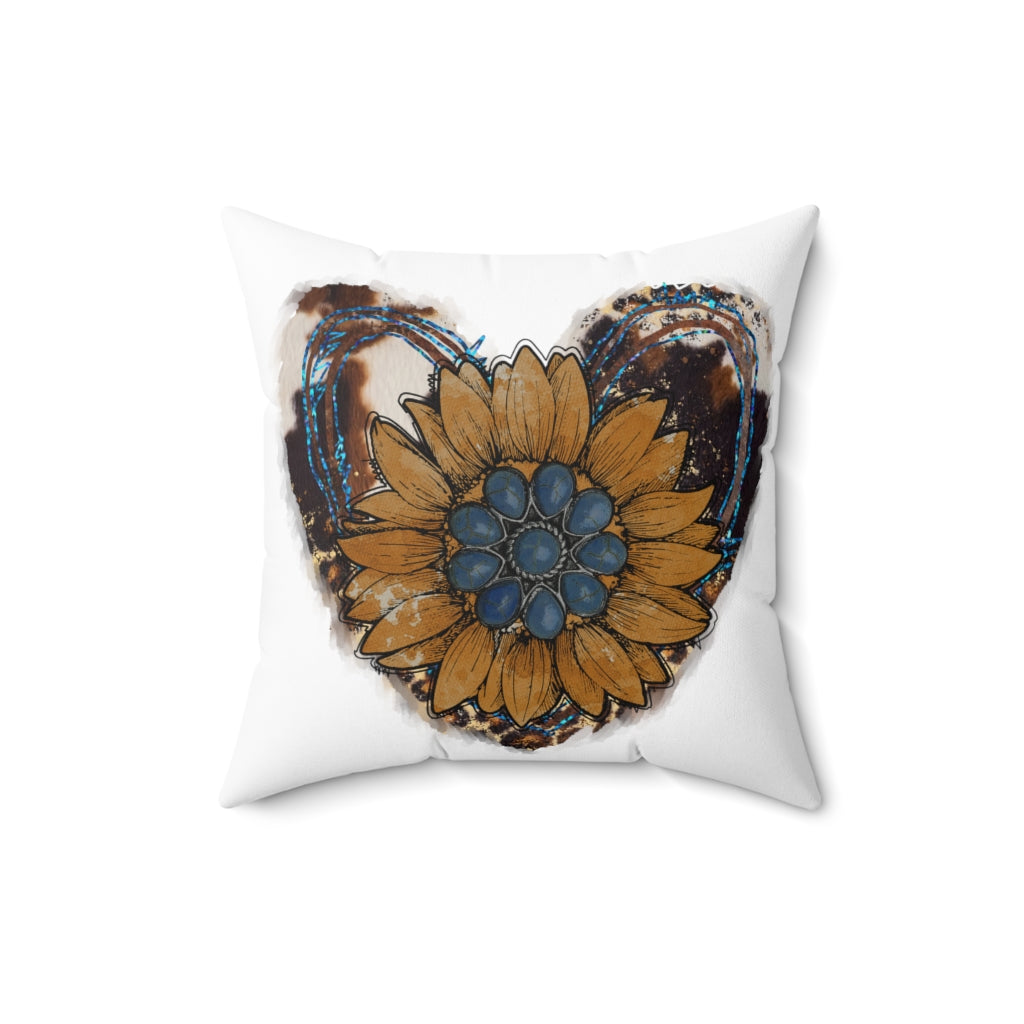 Spun Polyester Square Pillow