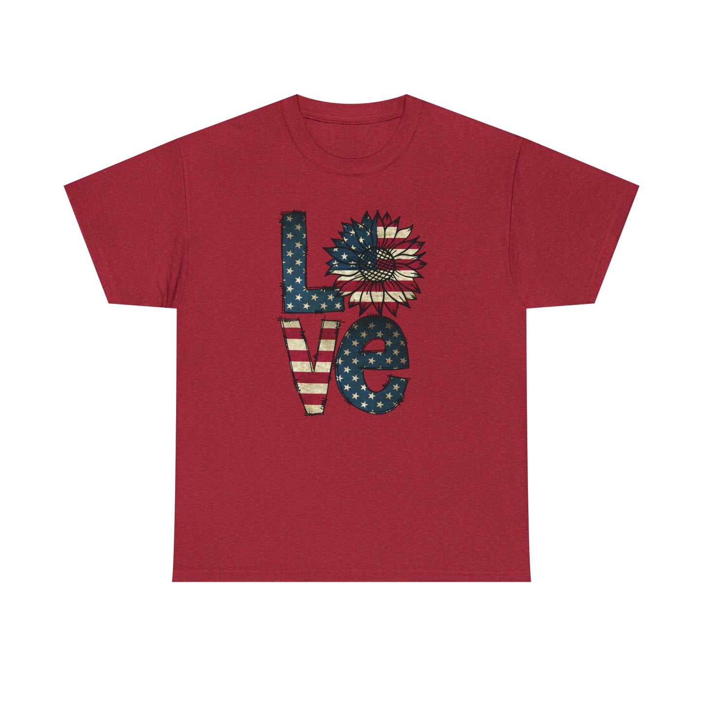 Made with Love & Freedom USA Heavy Cotton Tee
