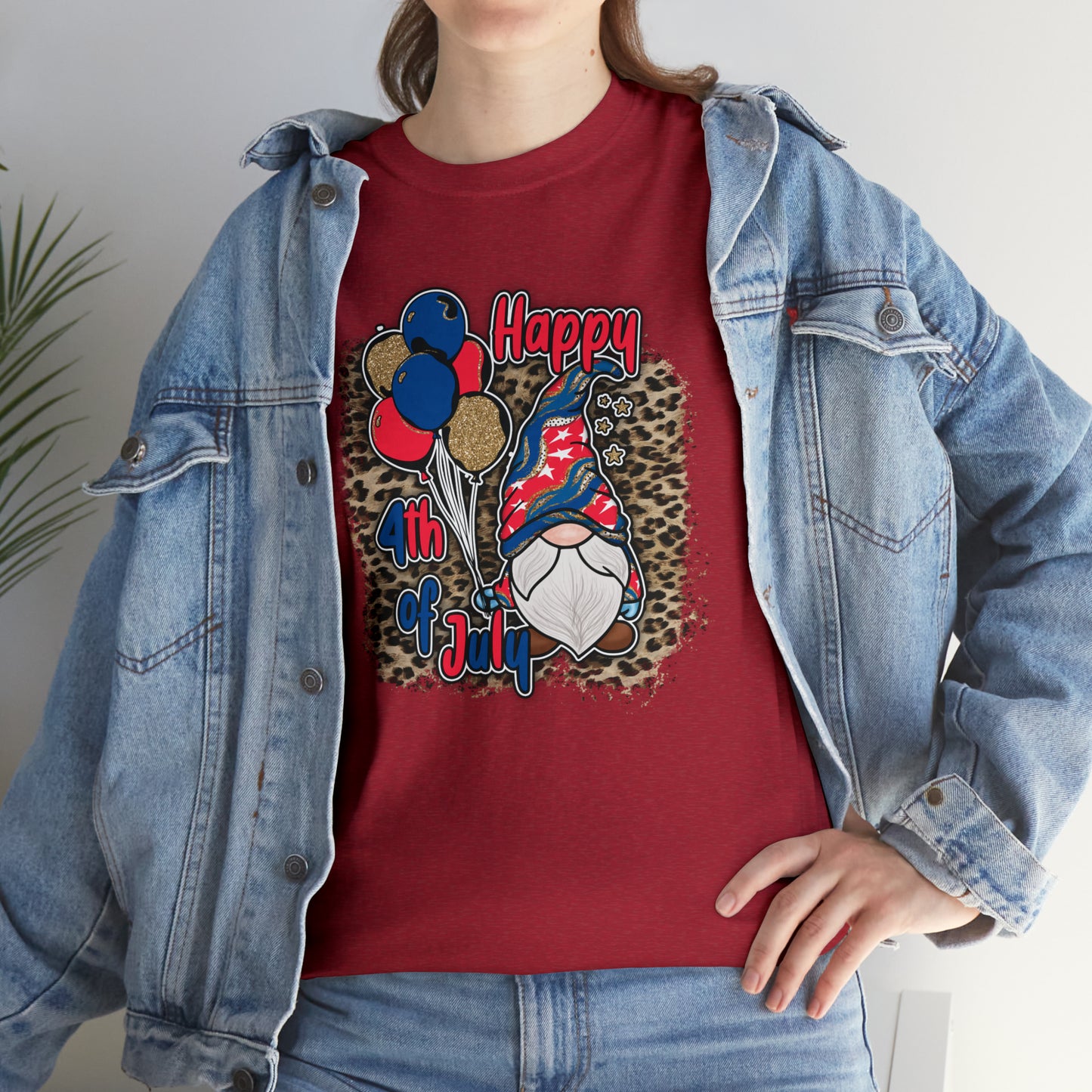 Fourth of July Gnome Graphic Tee