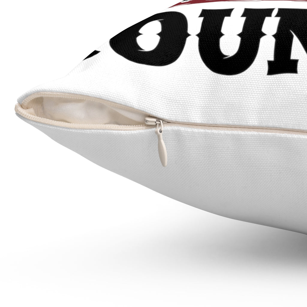 Spun Polyester Square Pillow