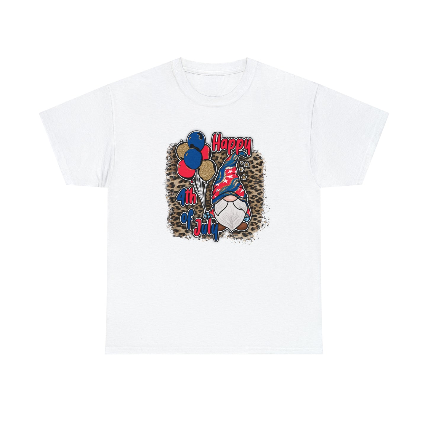 Fourth of July Gnome Graphic Tee
