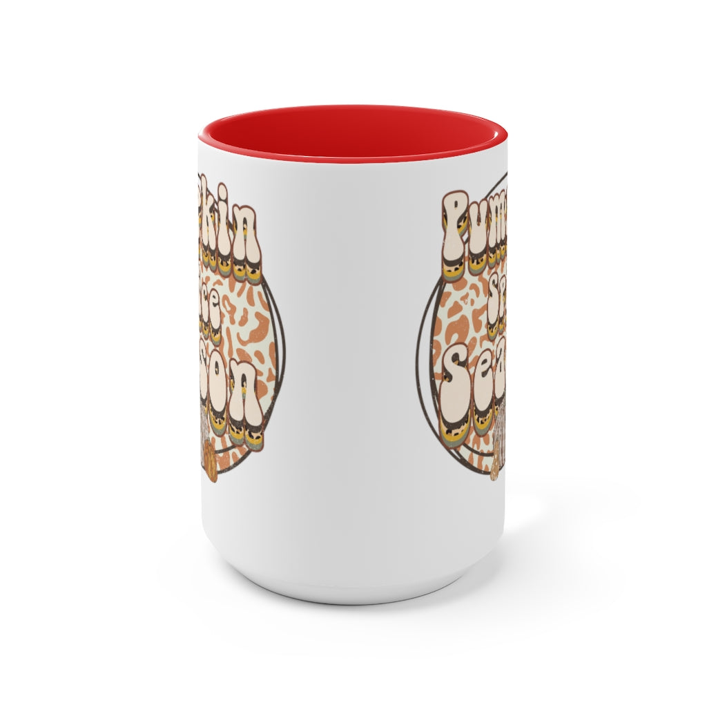 Two-Tone Coffee Mugs, 15oz