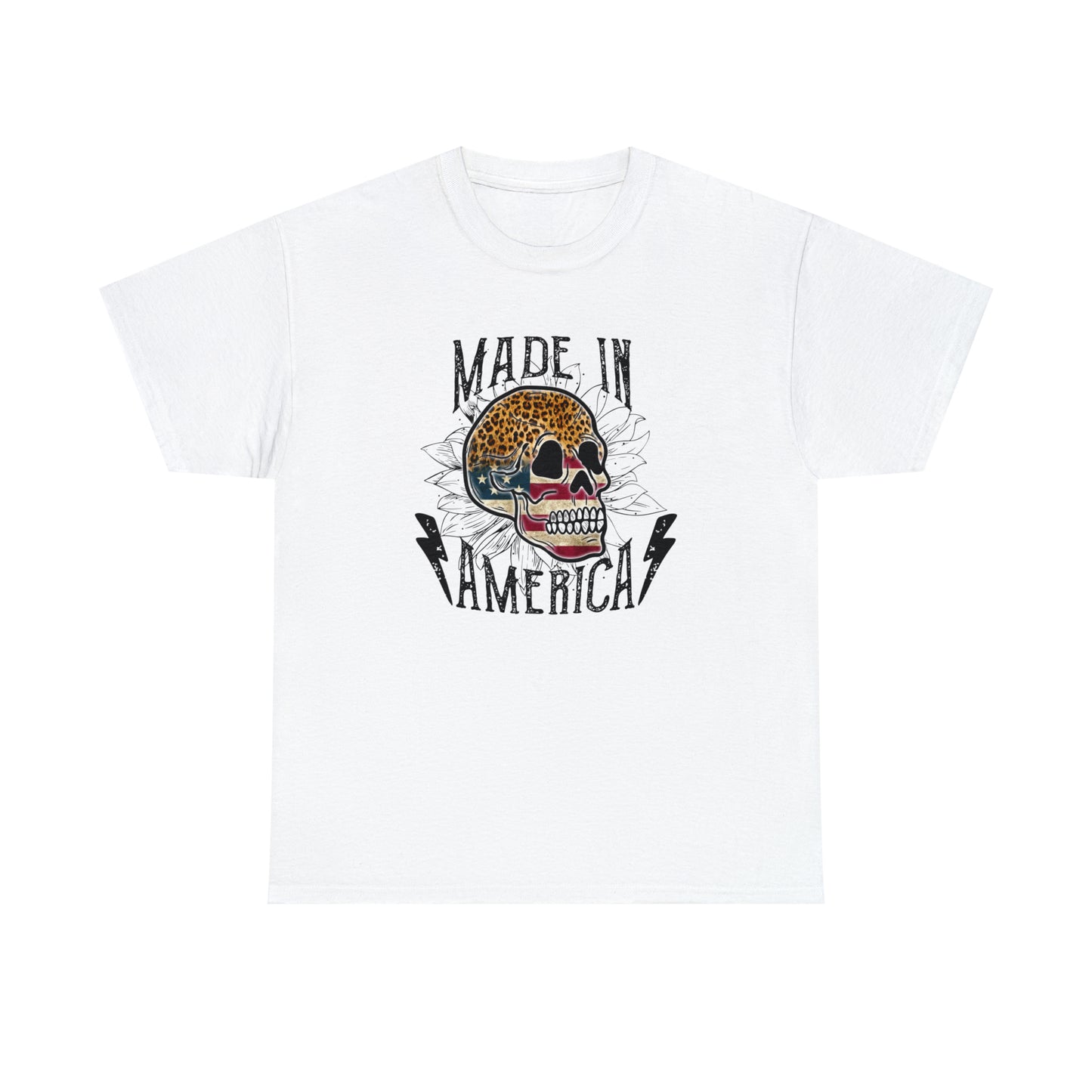 America Skull Graphic Tee