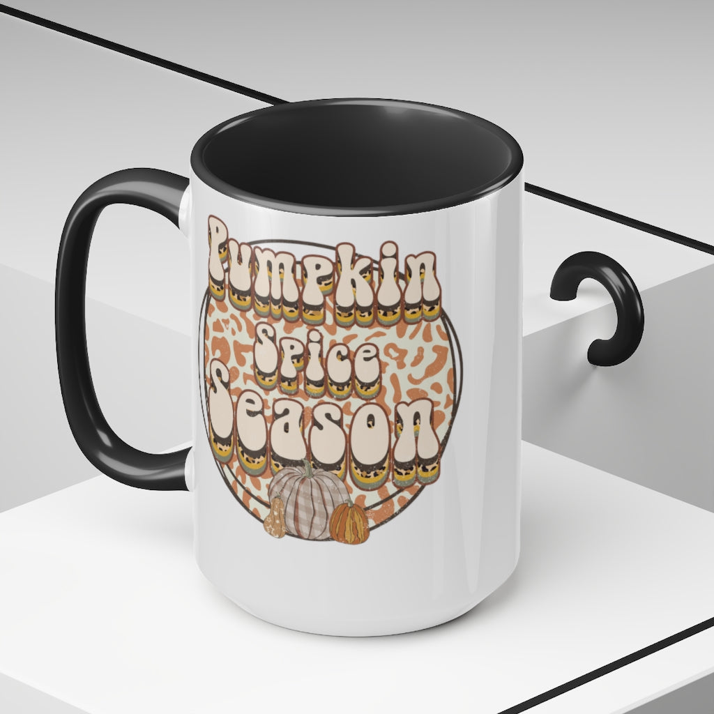 Two-Tone Coffee Mugs, 15oz