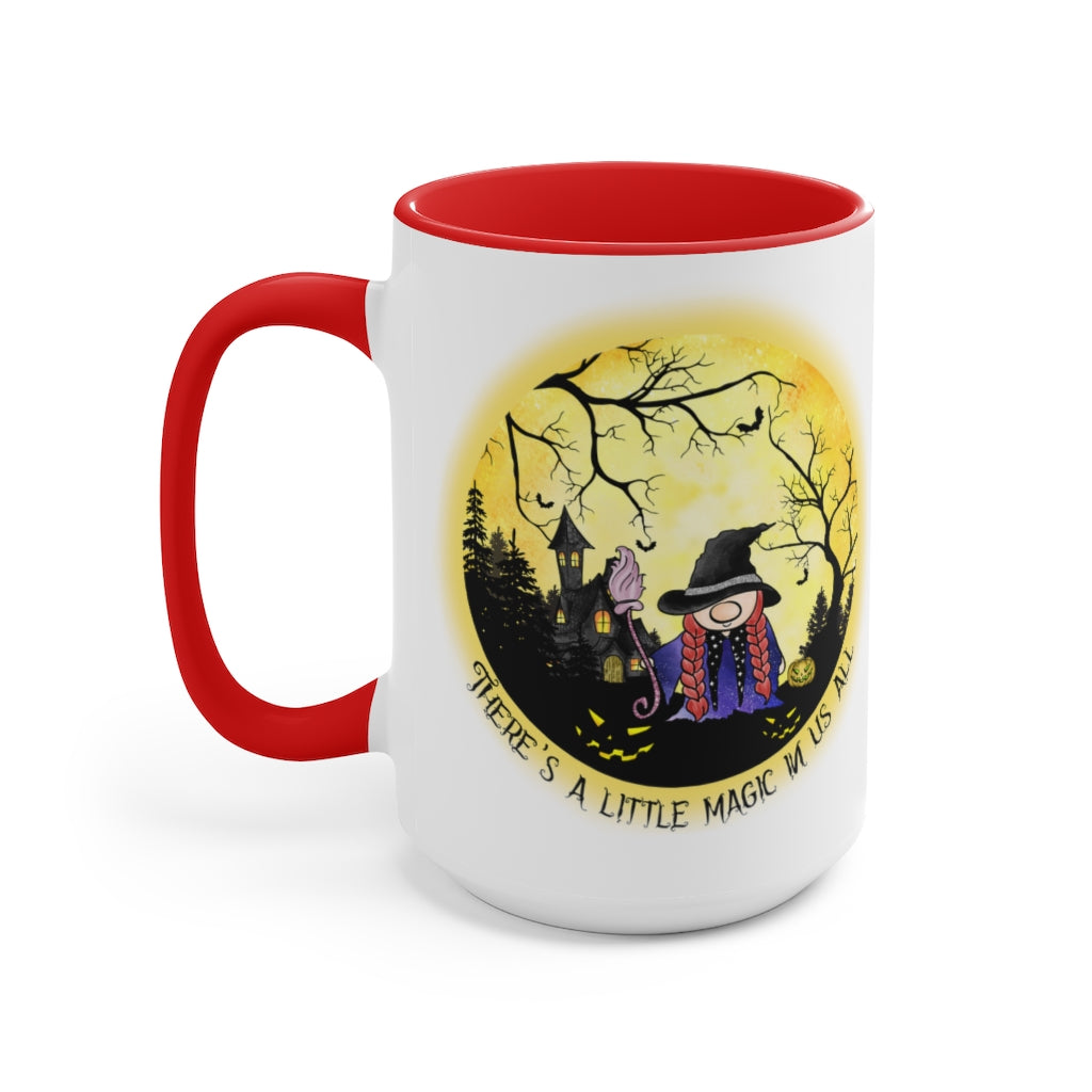 Two-Tone Coffee Mugs, 15oz