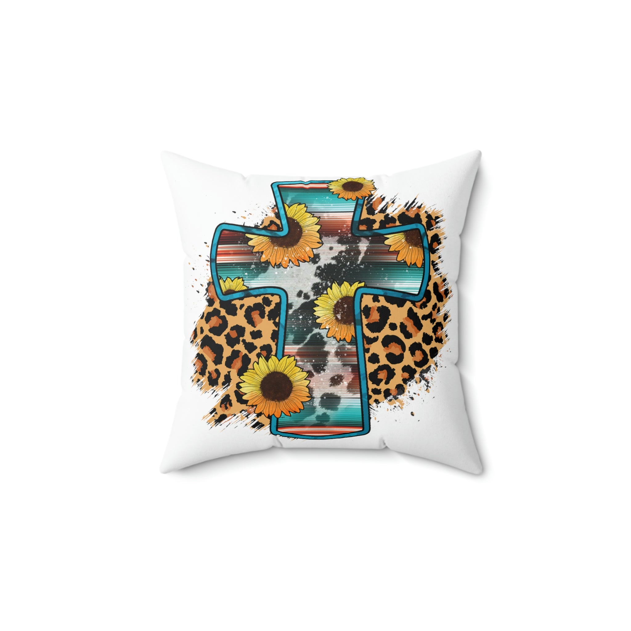 Spun Polyester Square Pillow