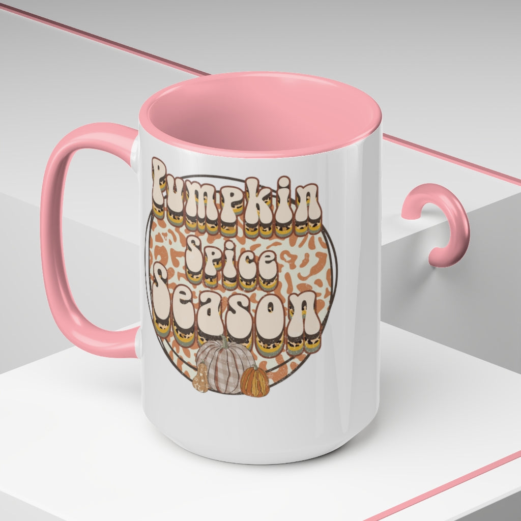 Two-Tone Coffee Mugs, 15oz