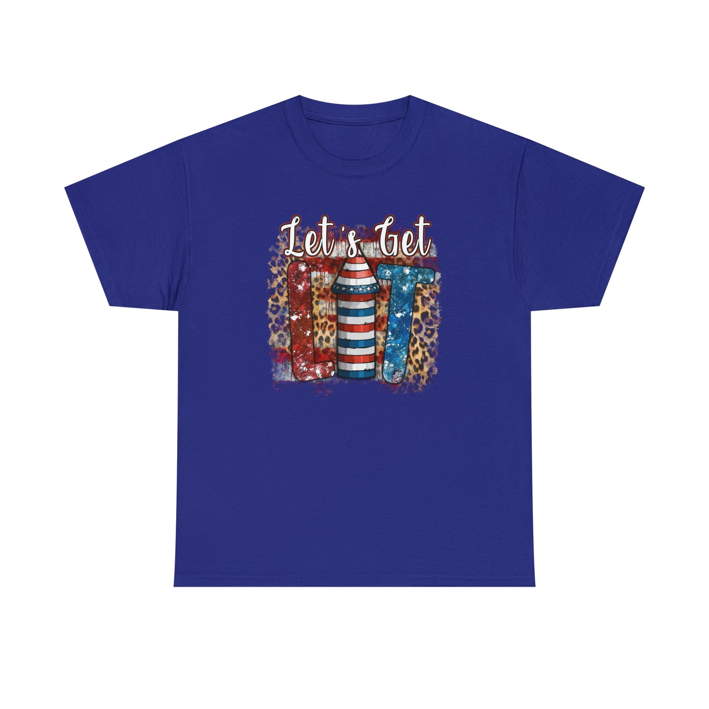 Light Up the Sky Patriotic Heavy Cotton Tee