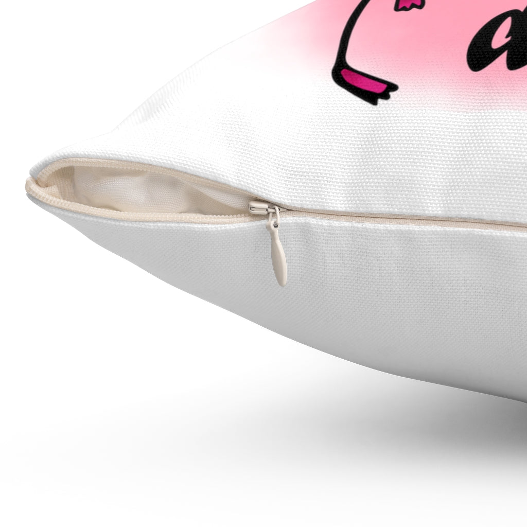 Spun Polyester Square Pillow